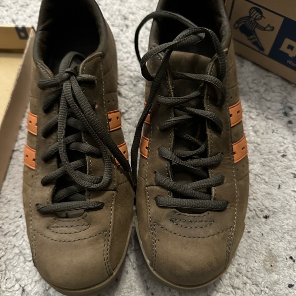 Quick Typhoon M. green and Orange Shoes Made in Italy Size 6 - Picture 5 of 6